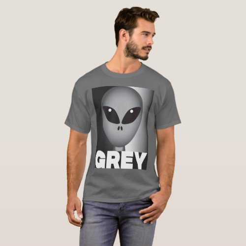 Grey Alien T_Shirt