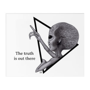 Grey Alien, the truth is out there Acrylic Print