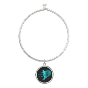 Grey Alien, the truth is out there Bangle Bracelet