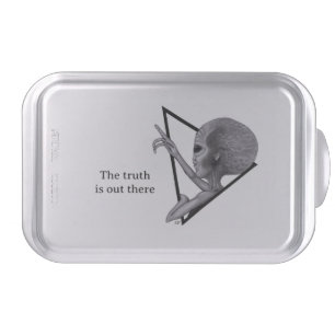 Grey Alien, the truth is out there Cake Pan