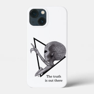 Grey Alien, the truth is out there iPhone 13 Mini Case