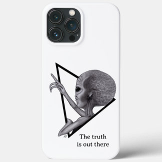 Grey Alien, the truth is out there iPhone 13 Pro Max Case