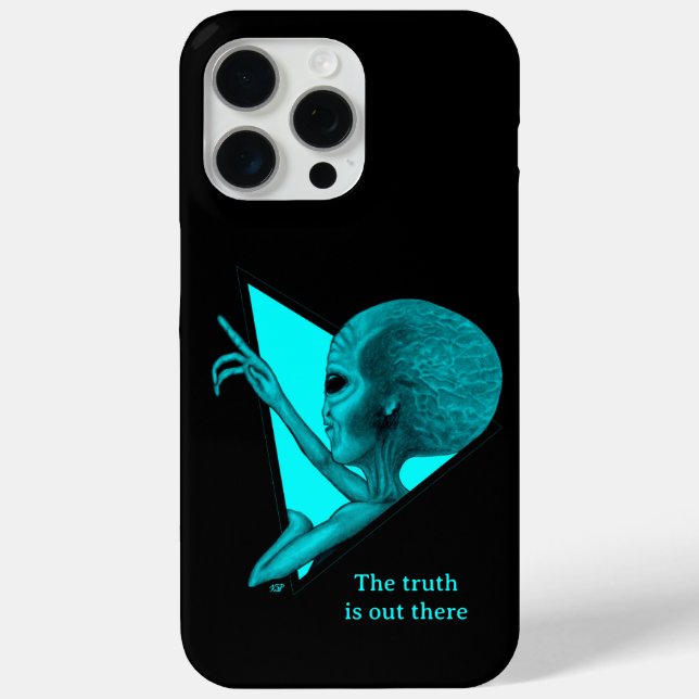 Grey Alien, the truth is out there Case-Mate iPhone Case (Back)