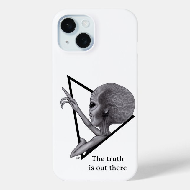 Grey Alien, the truth is out there Case-Mate iPhone Case (Back)