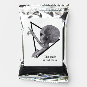 Grey Alien, the truth is out there Coffee Drink Mix