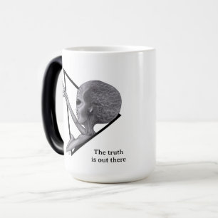 Grey Alien, the truth is out there Color Morph Mug