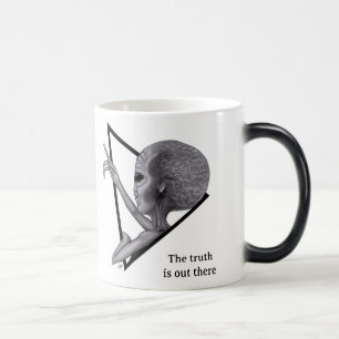 Grey Alien, the truth is out there Color Morph Mug
