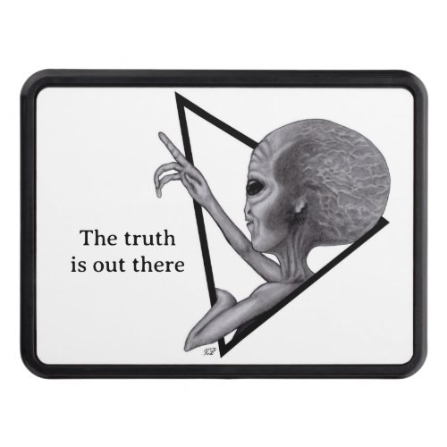 Grey Alien the truth is out there Hitch Cover