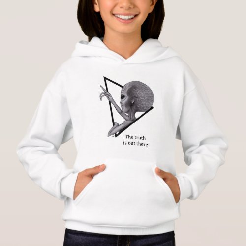 Grey Alien the truth is out there Hoodie