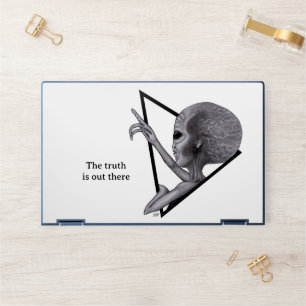 Grey Alien, the truth is out there HP Laptop Skin