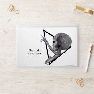 Grey Alien, the truth is out there HP Laptop Skin