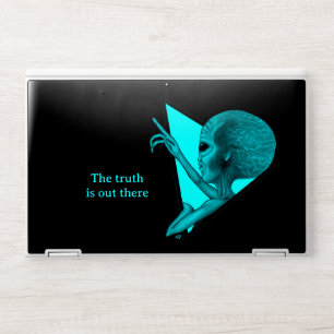Grey Alien, the truth is out there HP Laptop Skin
