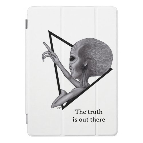 Grey Alien the truth is out there iPad Pro Cover