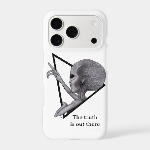 Grey Alien, the truth is out there iPhone 17 Pro Case