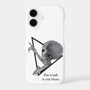 Grey Alien, the truth is out there iPhone 17 Case