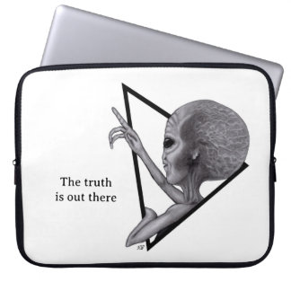 Grey Alien, the truth is out there Laptop Sleeve