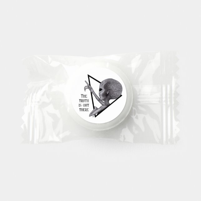 Grey Alien, the truth is out there Life Saver® Mints (Front)
