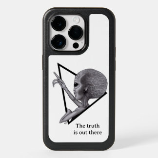 Grey Alien, the truth is out there OtterBox iPhone 14 Pro Case