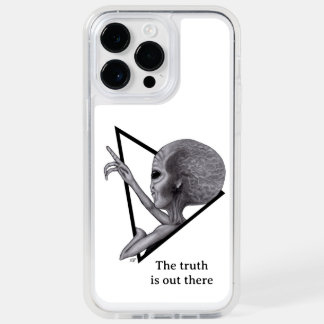 Grey Alien, the truth is out there OtterBox iPhone 14 Pro Max Case