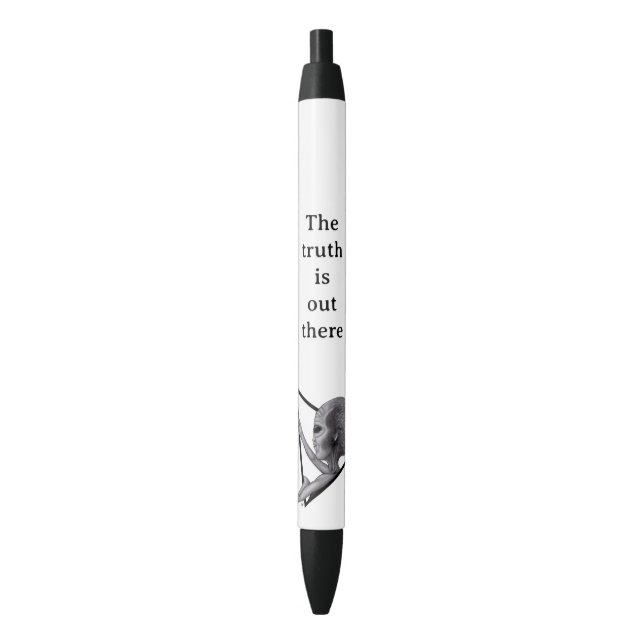 Grey Alien, the truth is out there Pen (Front Vertical)
