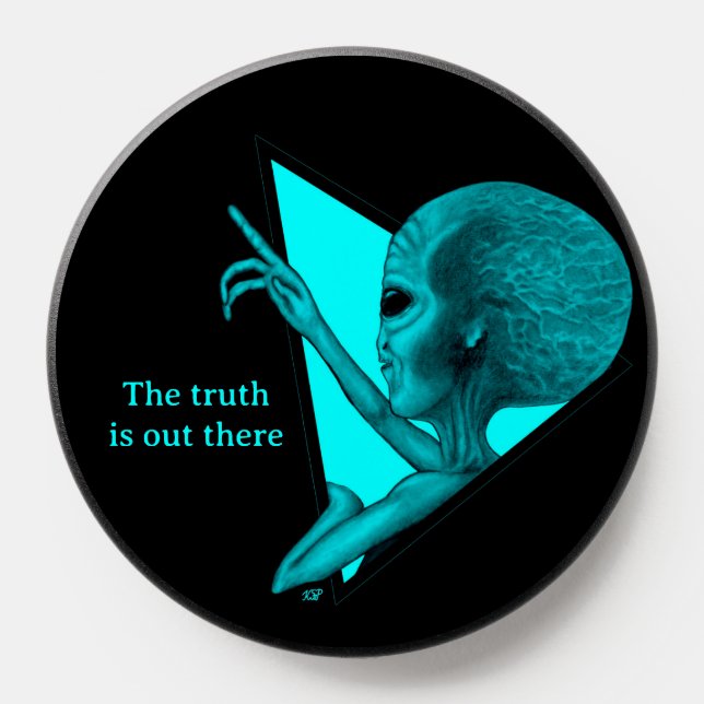 Grey Alien, the truth is out there PopSocket (Popsocket)