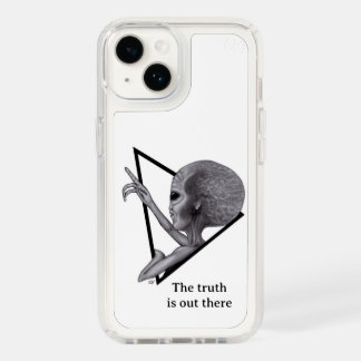 Grey Alien, the truth is out there Speck iPhone 14 Case