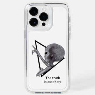 Grey Alien, the truth is out there Speck iPhone 14 Pro Max Case