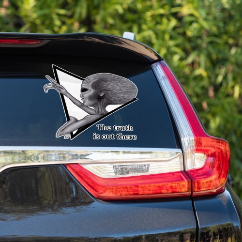 Grey Alien the truth is out there Sticker