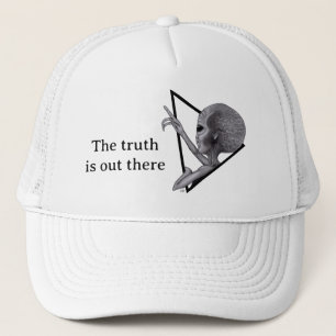 Grey Alien, the truth is out there Trucker Hat