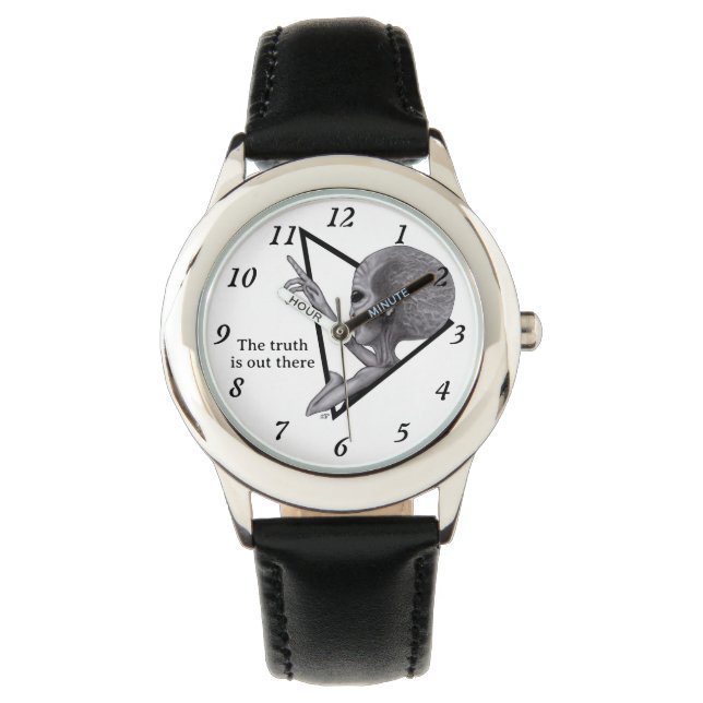 Grey Alien, the truth is out there Watch (Front)