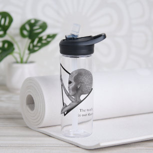 Grey Alien, the truth is out there Water Bottle