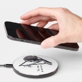 Grey Alien, the truth is out there Wireless Charger (Hand)