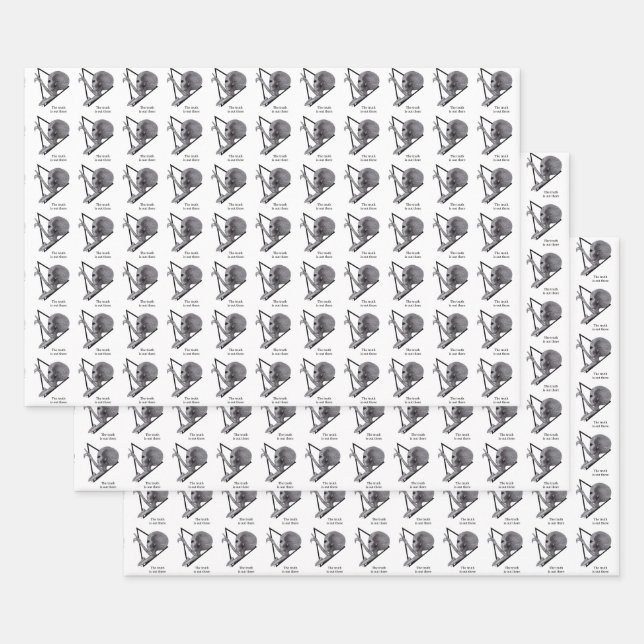 Grey Alien, the truth is out there Wrapping Paper Sheets (Set)