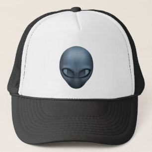 GREY ALIEN TRUCKER HAT