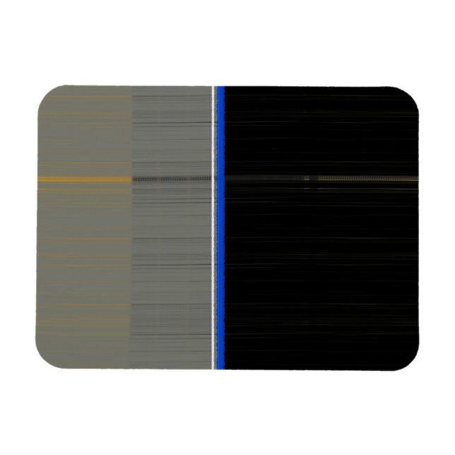 Grey and Black Magnet (Horizontal)