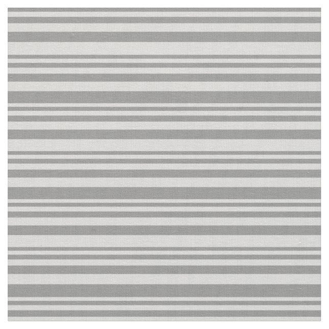 Grey and Light Gray Pattern Fabric (Close Up)