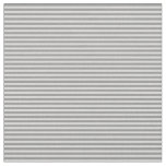[ Thumbnail: Grey and Light Grey Colored Stripes/Lines Pattern Fabric ]