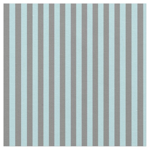 Grey and Powder Blue Lines Fabric