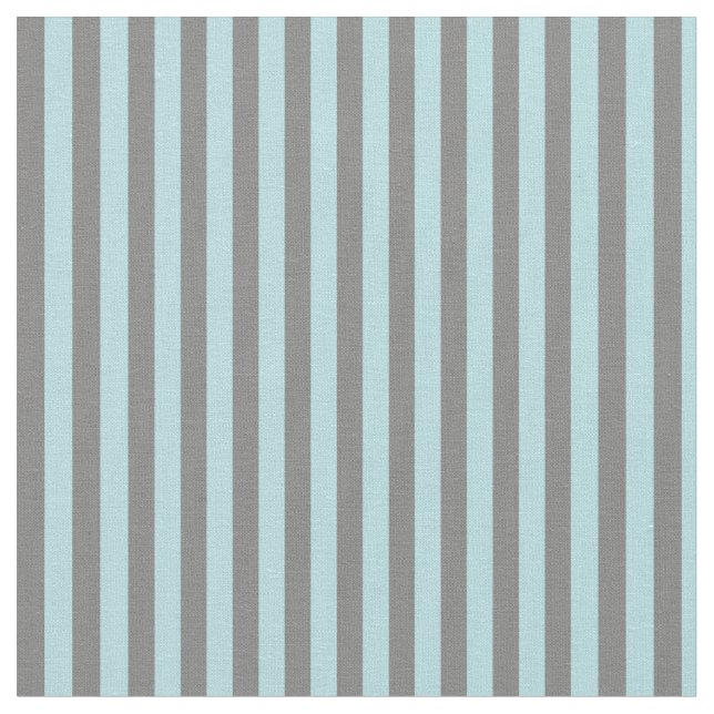Grey and Powder Blue Lines Fabric (Close Up)