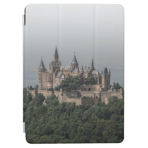 GREY AND WHITE CASTLE ON HILLS iPad AIR COVER