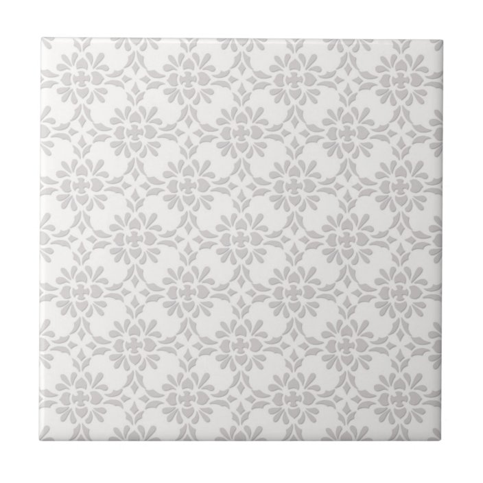 Grey And White Damask Style Pattern Tile Zazzle Com   Grey And White Damask Style Pattern Tile R673e2db230d545768ecebab1390ab2c1 Agtk1 8byvr 704 