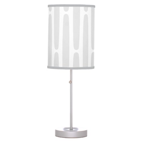 Grey and White Geometric Lamp Table Lamp