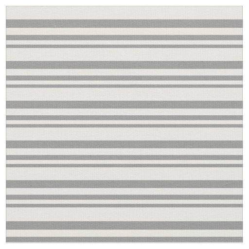 Grey and White Striped/Lined Pattern Fabric