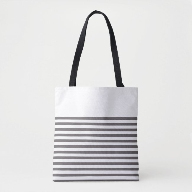 Grey and White Stripes