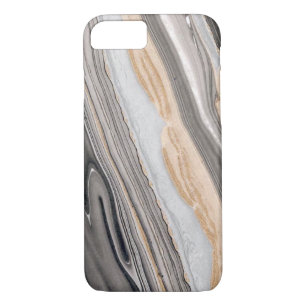 Grey and Yellow Design iPhone 8/7 Case