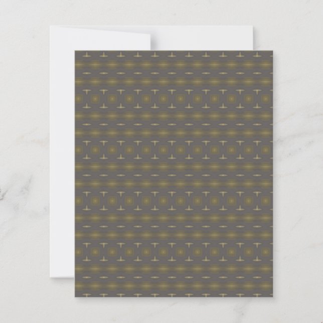 Grey and Yellow patterned scrapbook paper (Front)