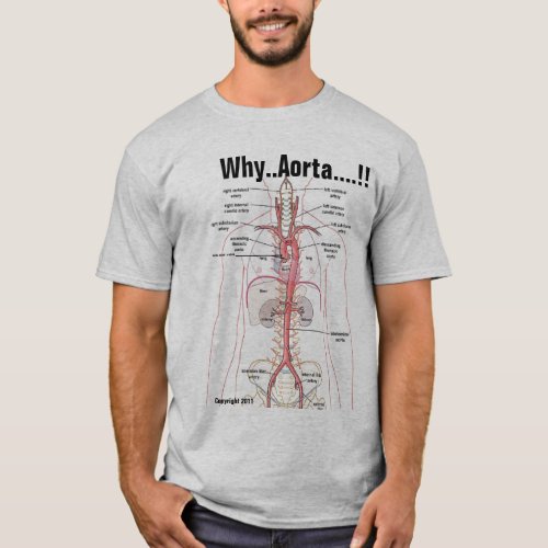Grey Aorta T_Shirt