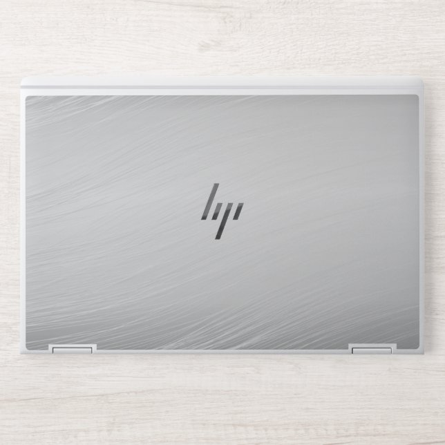 Grey Background Texture Template HP Laptop Skin (Front)