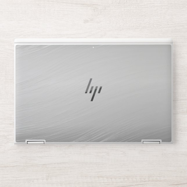 Grey Background Texture Template HP Laptop Skin (Front)