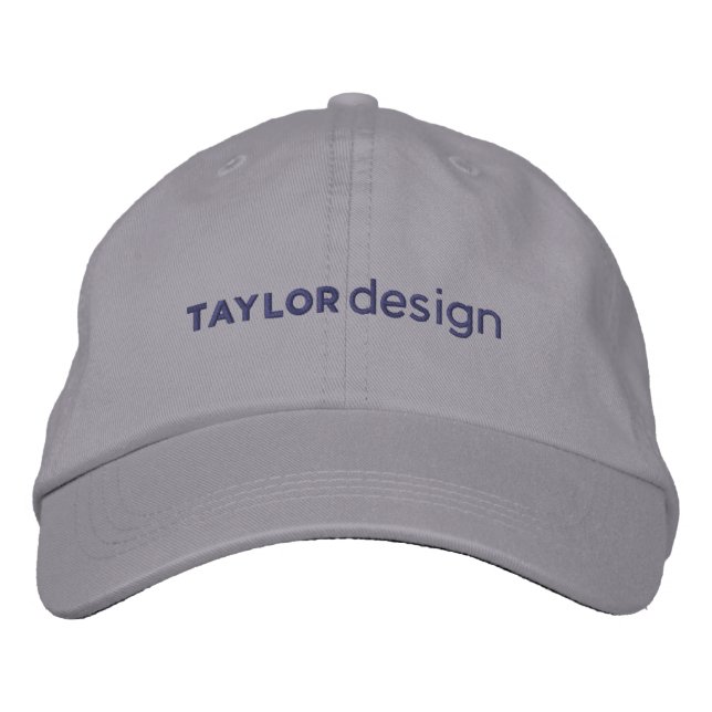 Grey Baseball Cap (Front)